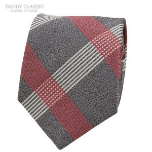 수동 7cm  핑크 빅체크 남자정장 슬림넥타이 TNO 11  5892683