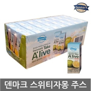동원F&B 덴마크 테이크 얼라이브 스위티자몽 200ml
