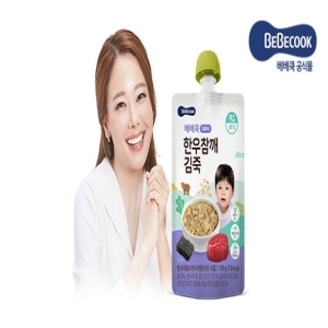 베베쿡 한우참깨 김죽 100g