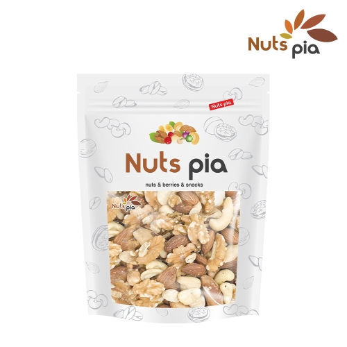넛츠피아  견과류 믹스 넛 건강 간식 세븐믹스 레벨업너트 500g 1봉 믹스너트