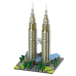 YZ-DIAMOND  나노블럭 아키텍쳐 미니블록 페트로나스 트윈타워 (YZ057)