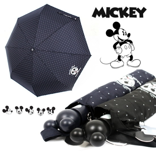 디즈니 미키 도트스마일 3단완자동