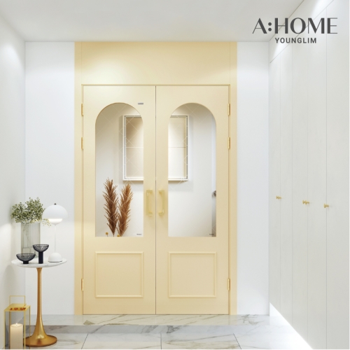 영림  엘리세 비대칭 ㅡ자 양개형 중문