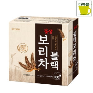 꽃샘식품 꽃샘 블랙 보리차 1g 100티백