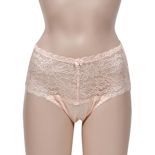 창민 부드러운 순면 레이스 신축성이 좋은 부인용 맥시 면팬티_PT208