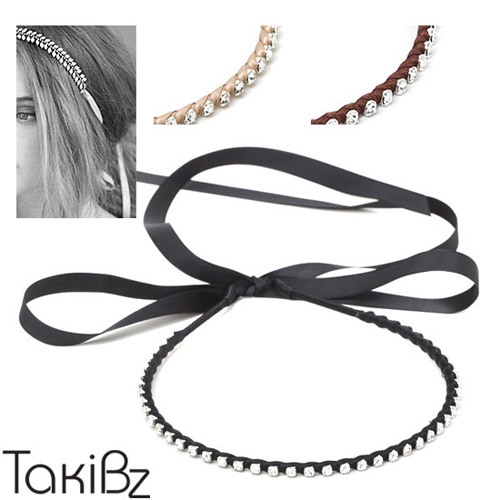 타키비즈 몰디브 리본 헤어밴드
