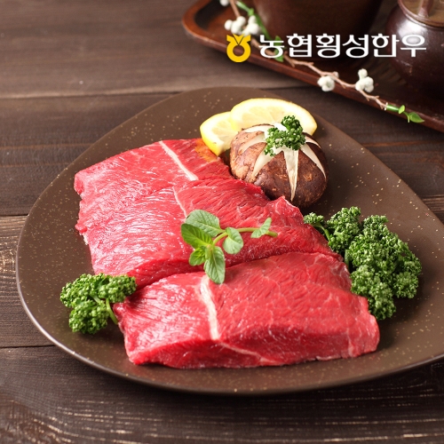 동횡성농협 농협횡성한우 횡성한우 1등급 국거리 500g
