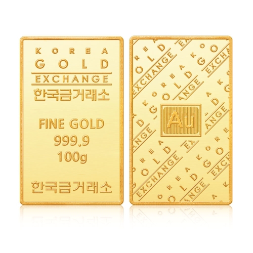 한국금거래소  순금 골드바 100g