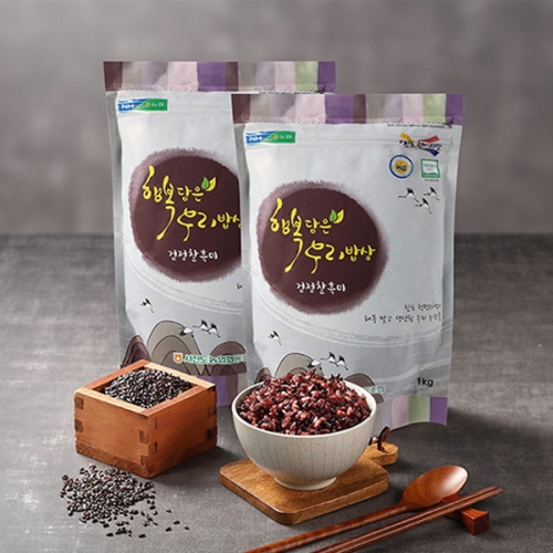 서진도농협  진도 검정찰흑미 1kgx2팩/지리적표시제인증