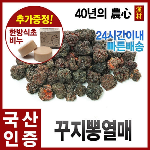 자애인  국산 꾸지뽕 열매 600g
