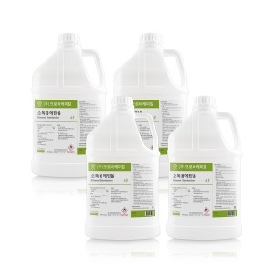 크로바케미칼 소독용 에탄올 83% 4L