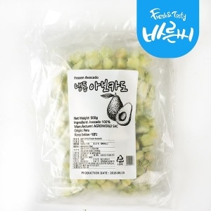 바른씨  냉동 아보카도 다이스 500g
