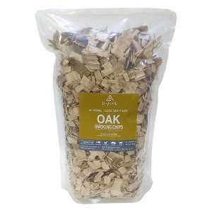 참나무칩 빅 2kg 우드칩 훈연칩 훈제 텍사스 바베큐