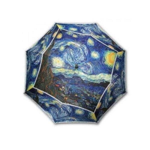 헬로우레인캣츠 고흐_별이 빛나는 밤1 W  자동우산
