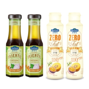 폰타나 드레싱 오리엔탈 2개+무지방 저칼로리 오리엔탈 2개