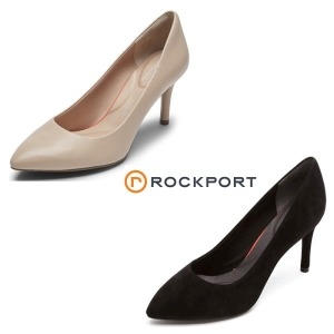 락포트 여성 토탈모션 75MM 포인트토힐 플레인 펌프_CI0452