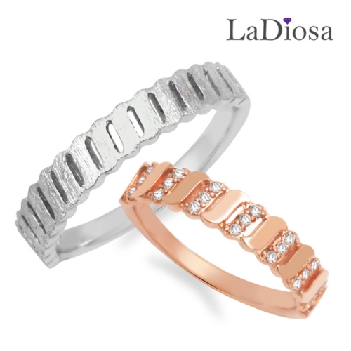 라디오사  (세트) 14K 커플링LK14JJ-10261MW 남녀한쌍