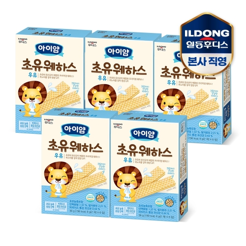 일동후디스 초유 웨하스 우유 36g