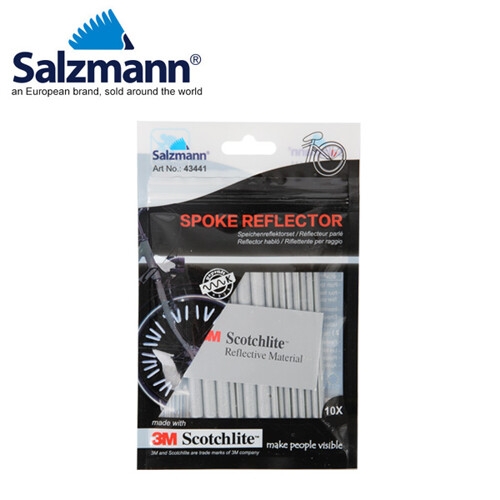 스포크 리플렉터 340075 잘츠만 자전거 스포크 리플렉터 안전 빛반사 타이어