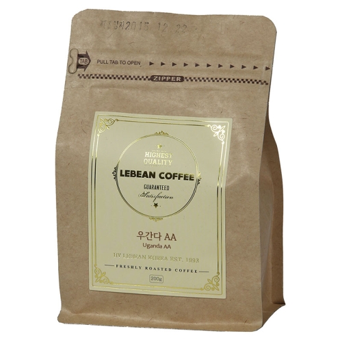 리빈코리아 제이엔커피 원두커피 우간다 AA 200g