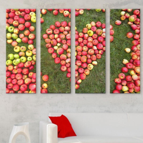 아트박스  꾸밈 cx573-사랑이담긴사과_대형노프레임세트