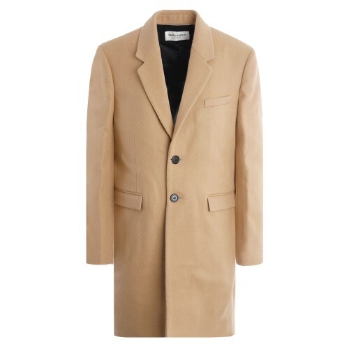 생로랑 싱글 브레스트 코트_627382-Y1B73-2630