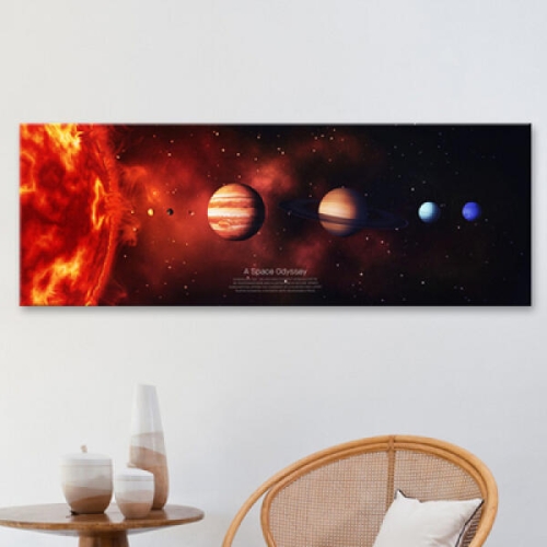 아트박스  꾸밈 it270-태양계행성들_대형노프레임