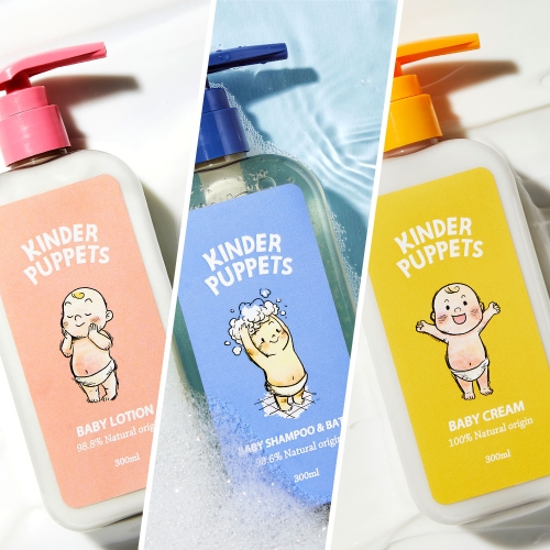 킨더퍼페츠 유기농 베이비 오일 120ml