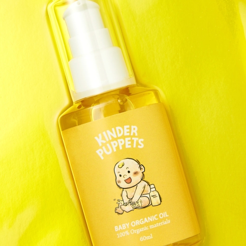 킨더퍼페츠 100% 유기농 베이비 오일 60ml