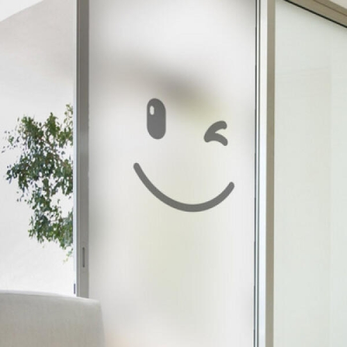 꾸밈 ts219-표정_유리문시트지