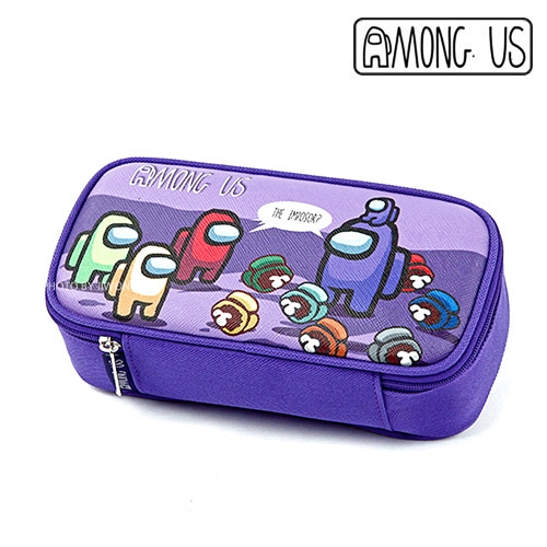 꼬마스타 어몽어스 사각 펜슬파우치-배트맨 소풍 어린이 크로스백 힙색 가방