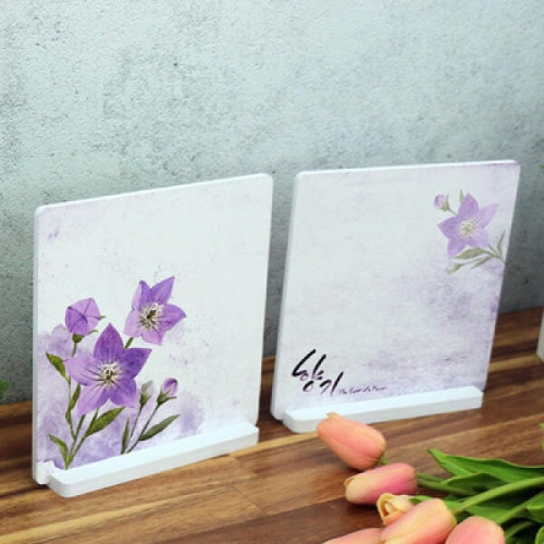 아트박스  꾸밈 ic861-스탠드액자2P_향기나는꽃