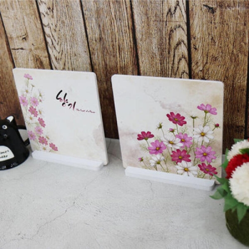 아트박스  꾸밈 ic851-스탠드액자2P_향기나는꽃