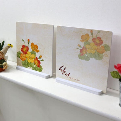 아트박스  꾸밈 ic858-스탠드액자2P_향기나는꽃