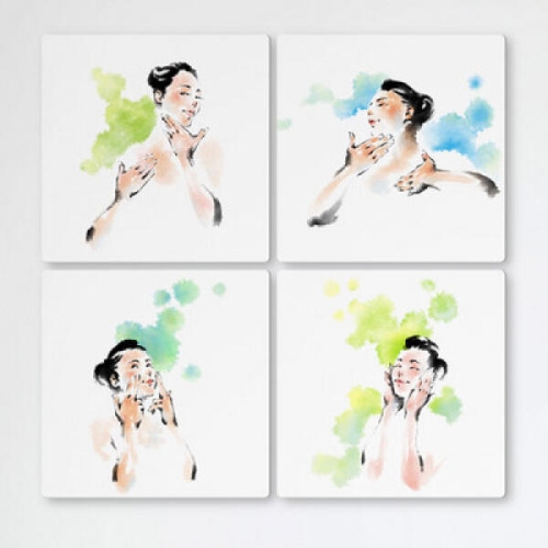 아트박스  꾸밈 if563-멀티액자_혼자하는마사지