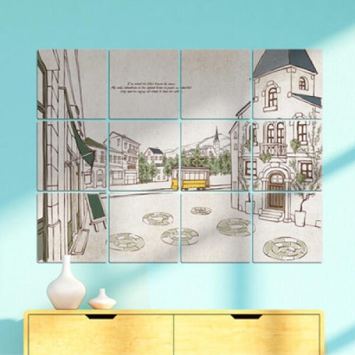 아트박스  꾸밈 ic896-멀티액자_카페거리6