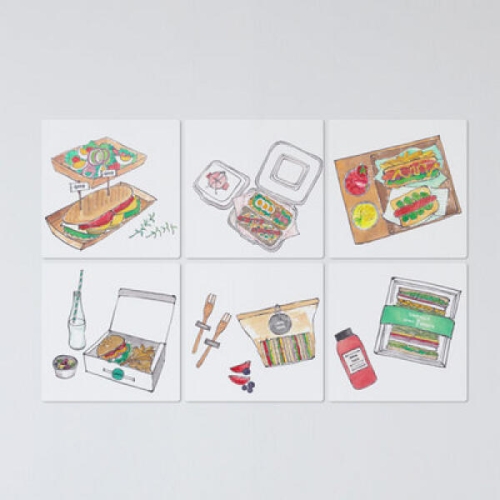 아트박스  꾸밈 if569-멀티액자_피크닉에가져가면좋은음식