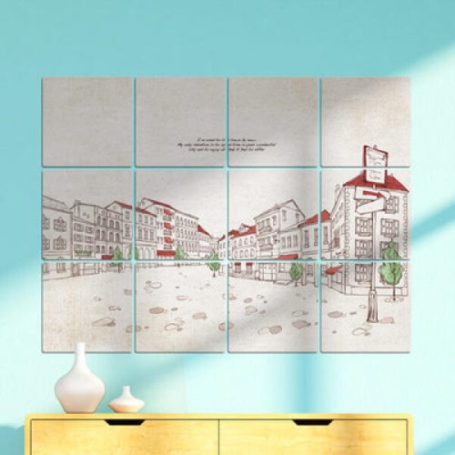 아트박스  꾸밈 ic892-멀티액자_카페거리2