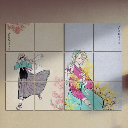 아트박스  꾸밈 ie233-멀티액자_미인도05