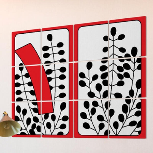 아트박스  꾸밈 pk403-멀티액자_화투4월1