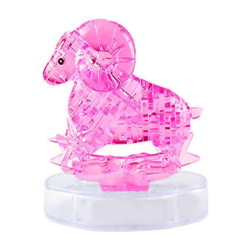 34피스 크리스탈퍼즐 물병자리  화이트