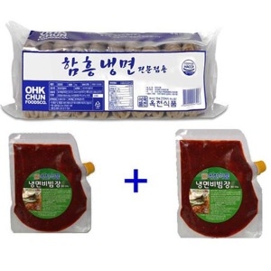 옥천식품  옥천 함흥냉면 비빔SET  냉면2kg+비빔장1kg  10인분