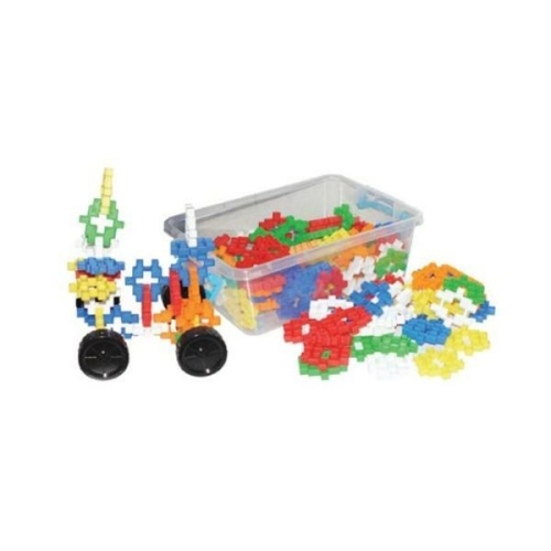 오색사각말랑이블럭 100pcs