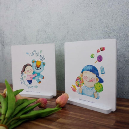 아트박스  꾸밈 ic838-스탠드액자2P_감성일러스트8