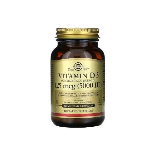  솔가 비타민 D3 콜레칼시페롤 5000IU 120베지캡슐[1개]