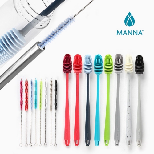 마나  코어홈 물병솔 세트/병솔/빨대솔/세척브러쉬