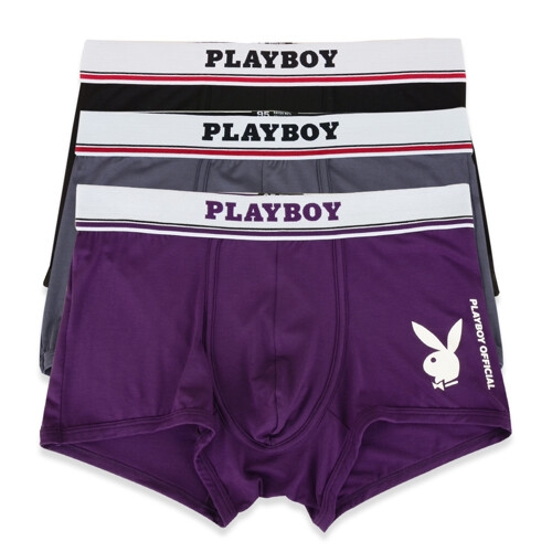 플레이보이 남성 남자 팬티 속옷 드로즈 2105-3매