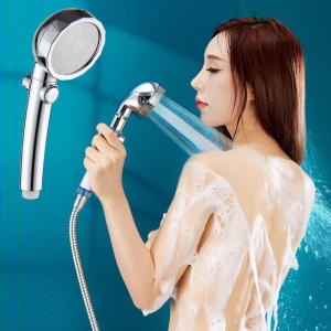 에코벨 3단 수압조절 샤워기 헤드