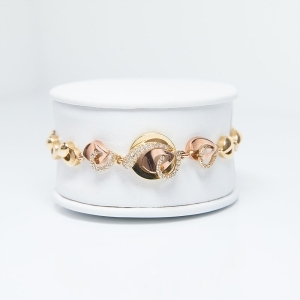 미니골드  14K 18K  아델라 하리타 팔찌 BRHS4114