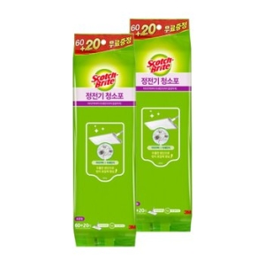 3M 스카치브라이트 정전기 청소포 표준형 80매
